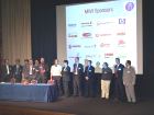 photo of Mobile Web Initiative Sponsors on stage