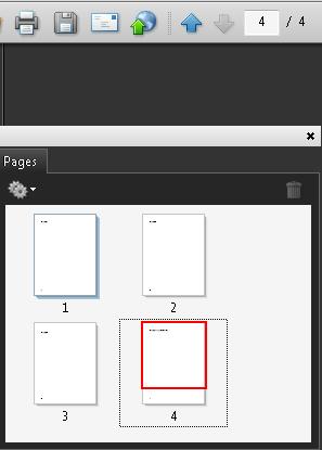 insert page numbers in pdf adobe