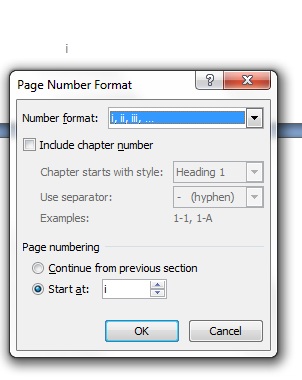how to fix page numbers in word mac