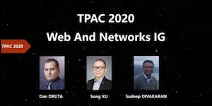 [Video still: TPAC 2020 Web and Networks IG]