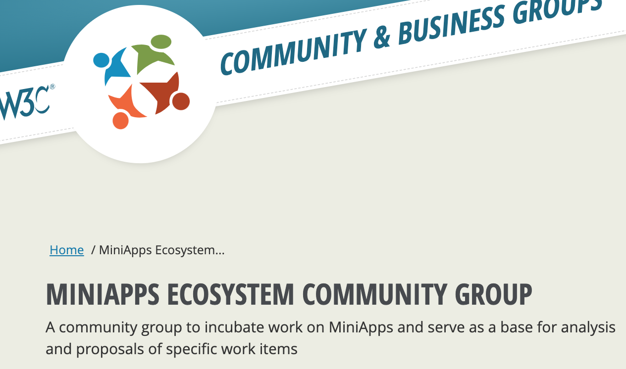 miniapp community group