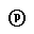 CIRCLED LATIN SMALL LETTER P