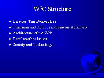 W3C Structure