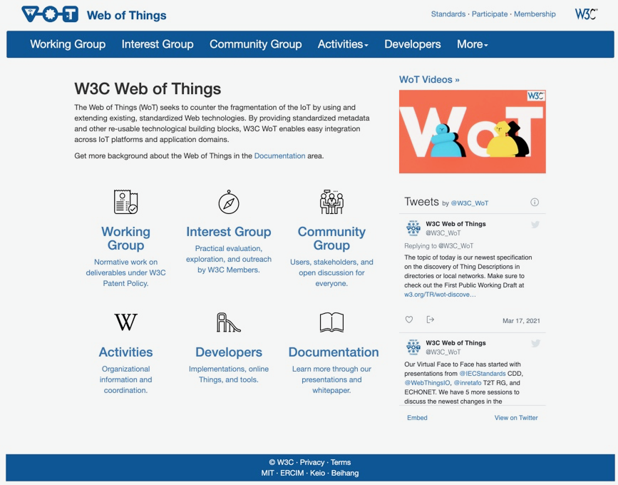 WoT Web Page