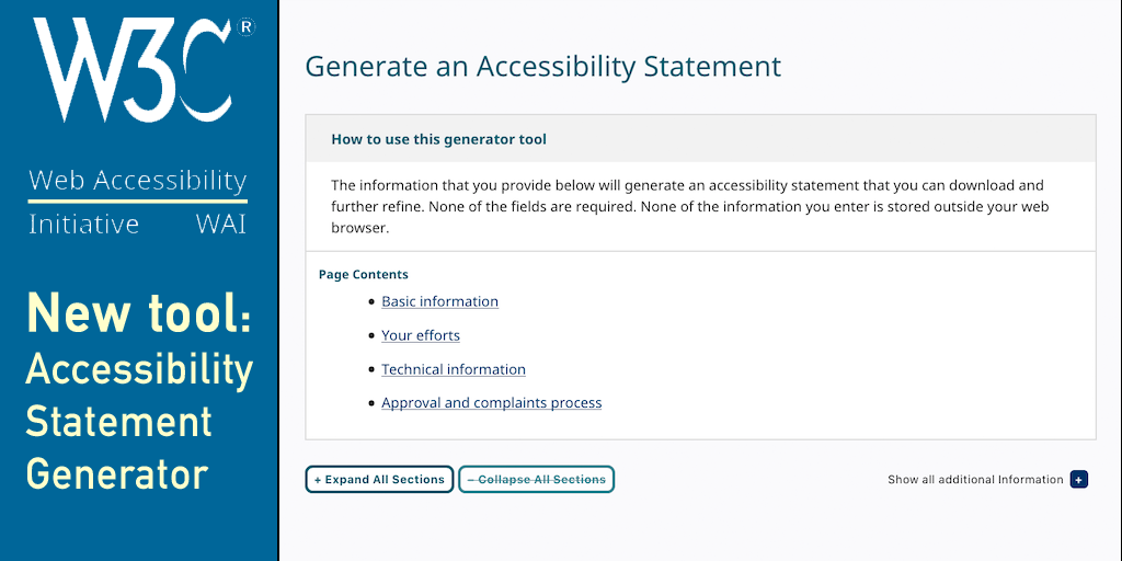 How to Create Accessibility Statements W3C Blog